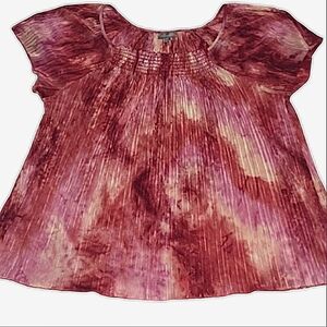 Essentials tie dye tunic 1X